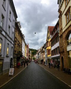Tra le strade di Friburgo di Brisgovia in Germania