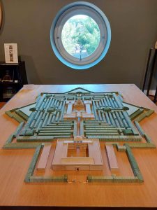 Modellino Labirinto della Masone 